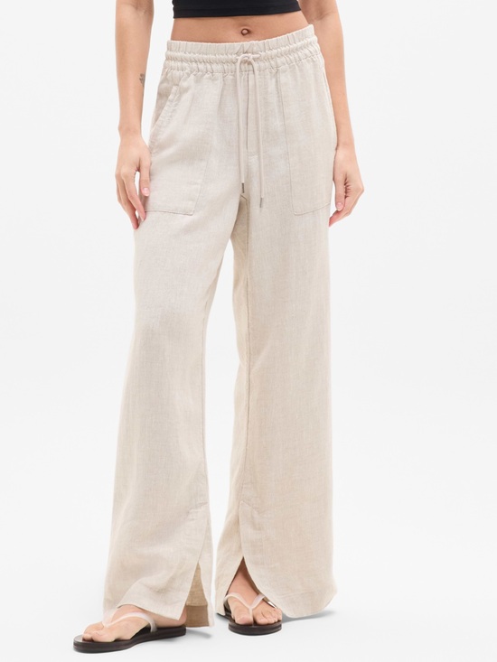 Athleta Pants - Athleta Retreat Linen Wide-Leg Pant